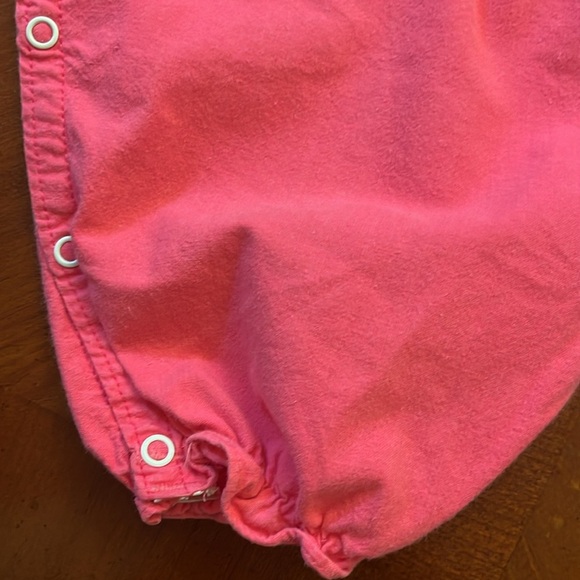 Vintage 90s Walt Disney Collection Winnie the Pooh Pink Romper 32 lbs - Picture 5 of 5